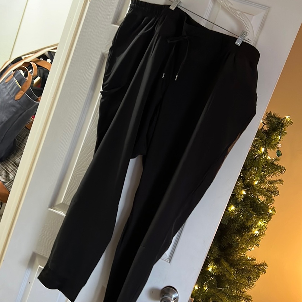 barco black scrub joggers . new with tags  . nonsmoking home